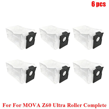 Accessories For MOVA Z60 Ultra Roller Complete/ Z60 Ultra Roller SA/ Trouver Z60 Ultra Parts Main Side Brush Mop Dust Bag Filter