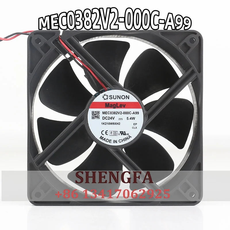SUNON MEC0382V2-000C-A99 24V 5.4W 12038 120X120X38MM 12CM Frequency Converter Fan