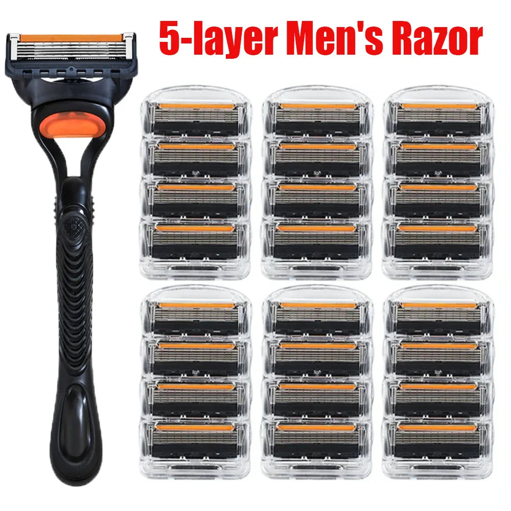 Five-Layer Razor Refills & Handle Bundles — Pack Options