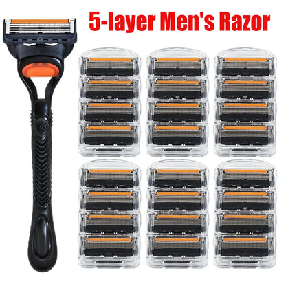 Five-Layer Razor Refills & Handle Bundles — Pack Options