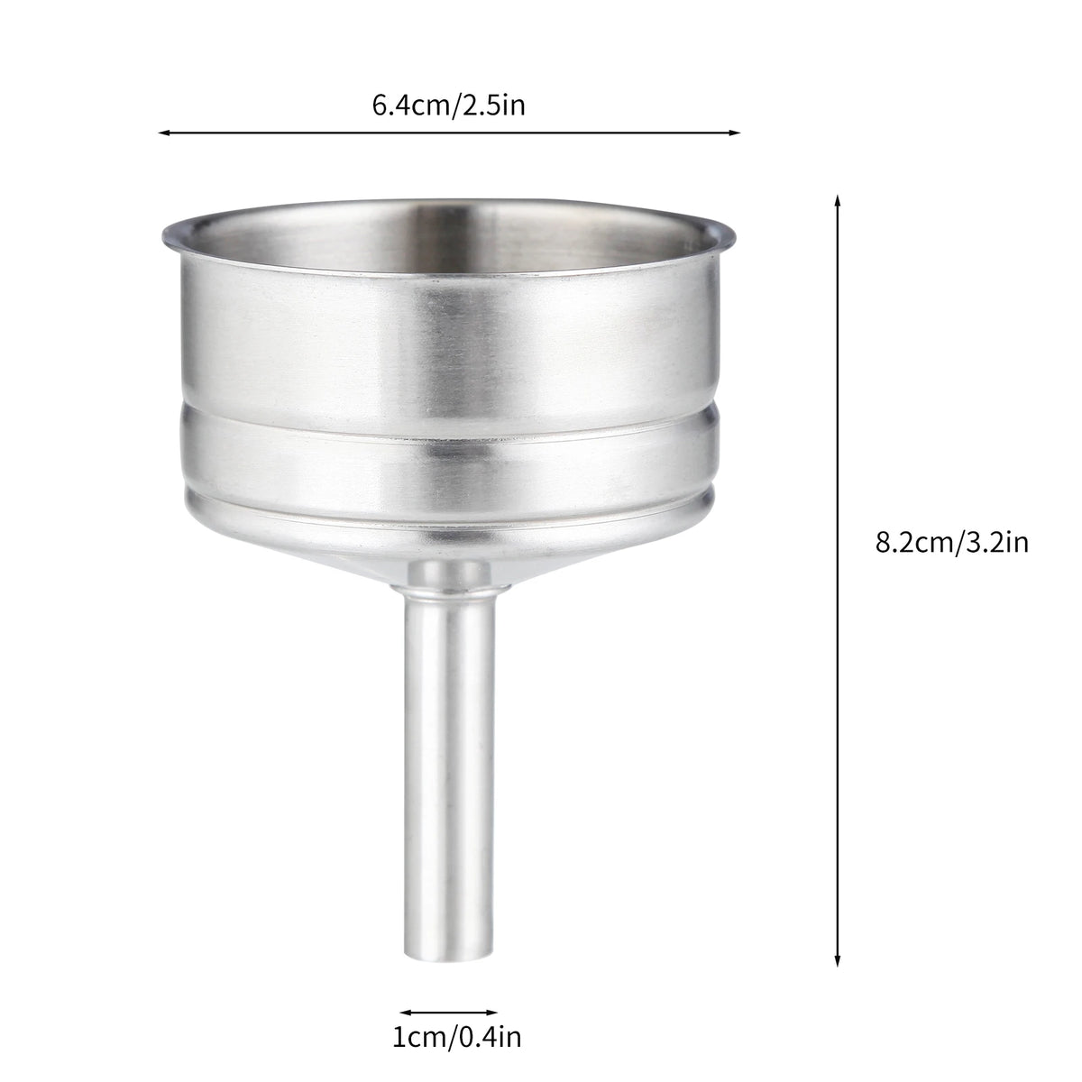 Easyworkz Stainless Steel Coffee Funnel Filter, Espresso Maker Replacement