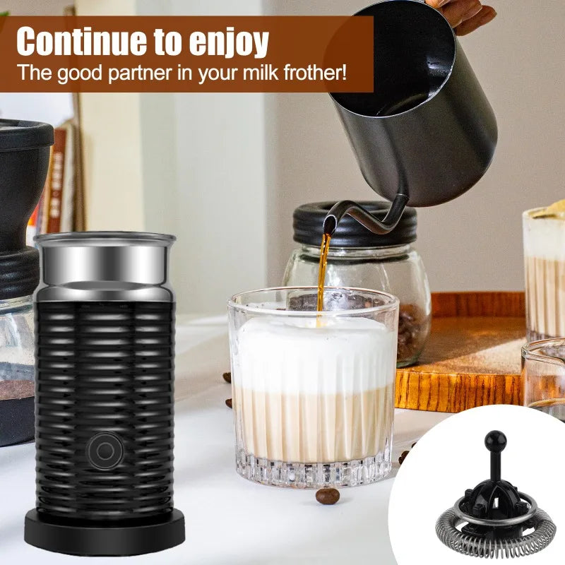Milk Frother Replacement Whisk, Coffee Machine Part, for Nestle Aeroccino 3/4/Plus Milk Frother Replacement Coffee Machine Parts
