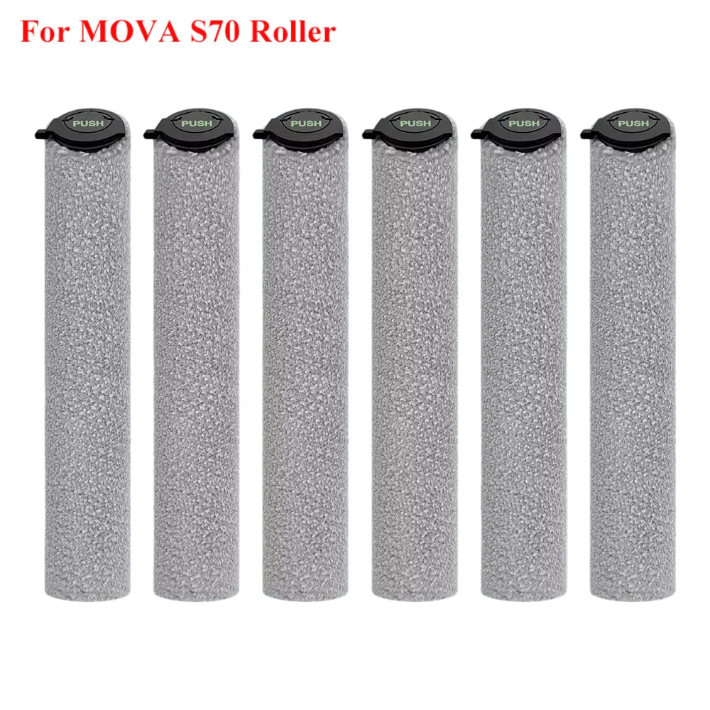 Accessories For ( MOVA S70 Roller / S70 Pro Roller / S70 Ultra Roller ) Spare Parts Main Side Brush Roller Mop Filter Dust Bag