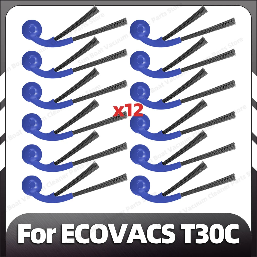 Compatible with ECOVACS T30C / T30C OMNI / T30C PRO OMNI Main Side Brush Filter Mop Pad Dust Bag Spare Parts Accessories