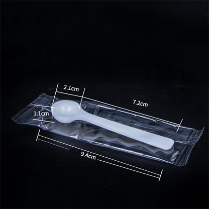 300pcs 1g/3g/5g Measuring Spoon Plastic Powder Milk Coffee Scoop Teaspoon Baking Gadgets Kitchen Accessories