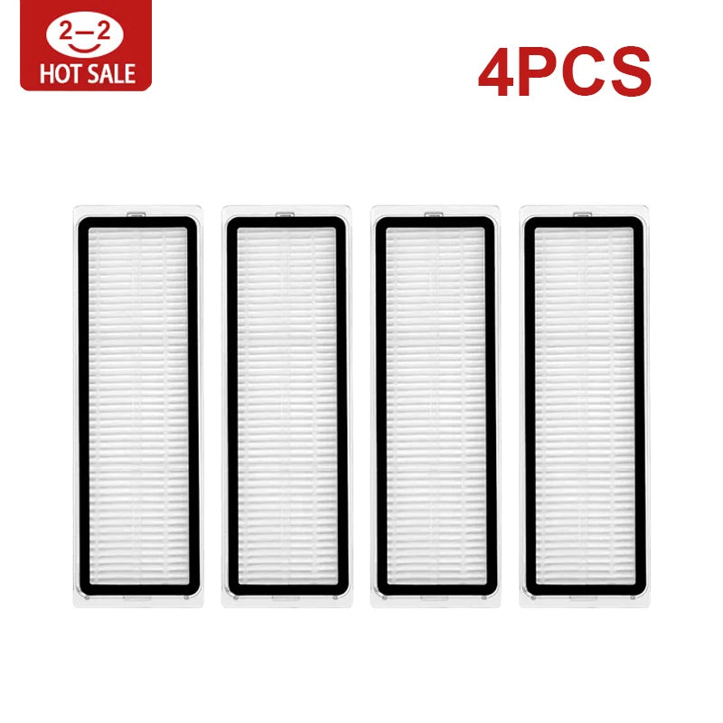 Compatible with Xiaomi Robot Vacuum X20+/X20 Plus Parts Accessories Main Side Brush Filter Mop Cloth Dust Bag Replacement