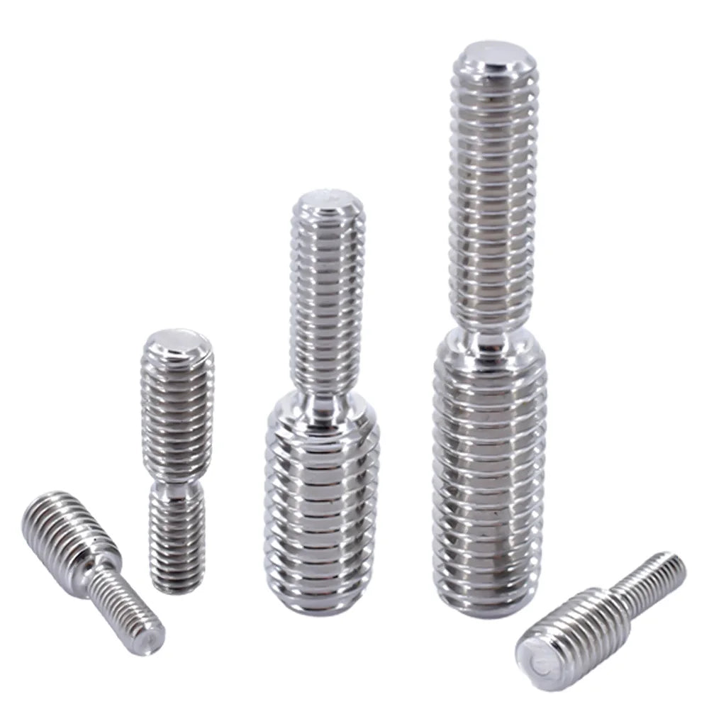 1-20pcs Doubleended Converter Reducing Bolt Stainless Steel Reducing Screws Camera Adapter Convert Erended Headless Bolts M3-M16