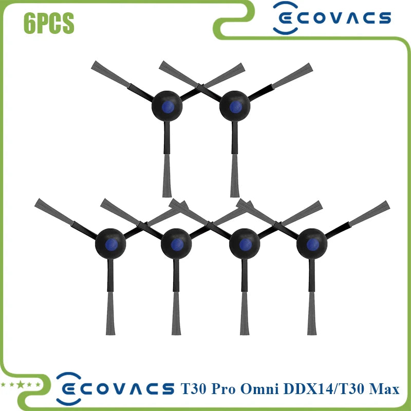 For Ecovacs Deebot T30 PRO OMNI / T30 Max / T30 / DDX14 Vacuum Cleaner Main Side Brush Filter Mop Cloth Replacement Parts