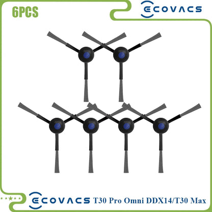 For Ecovacs Deebot T30 PRO OMNI / T30 Max / T30 / DDX14 Vacuum Cleaner Main Side Brush Filter Mop Cloth Replacement Parts