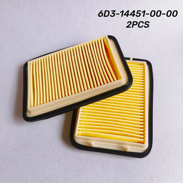 2Pcs 6D3144510000 6D3-14451-00-00 Air Filter Replace For VX SPORT Yamaha 1100 VX WaveRunner Cruiser Deluxe Sport 2005-2015