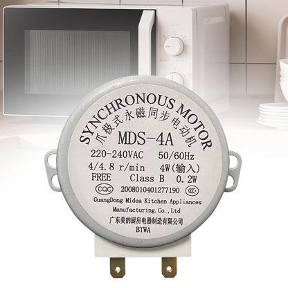 Microwave Oven Turntable Motor Replacement Metal Synchronous Motor for Kitchen Appliance Fix