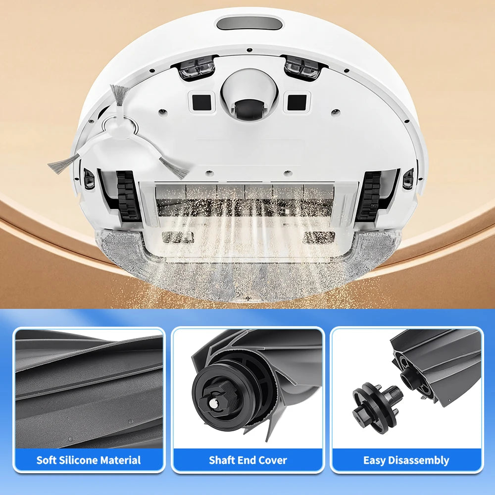 Main Roller Brush Compatible with Xiaomi X20Max/X10+ For Dreame D10 Plus Gen 2 RLD32GD/L10s Ultra/X30 Ultra/X40 Ultra/L20 Ultra Vacuum Parts