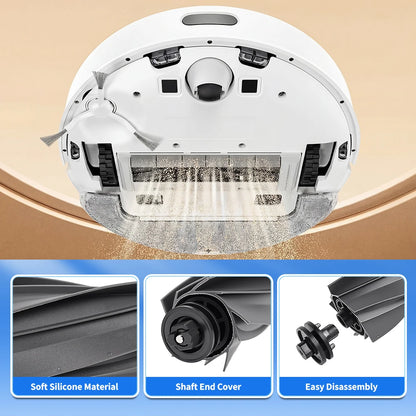 Main Roller Brush Compatible with Xiaomi X20Max/X10+ For Dreame D10 Plus Gen 2 RLD32GD/L10s Ultra/X30 Ultra/X40 Ultra/L20 Ultra Vacuum Parts