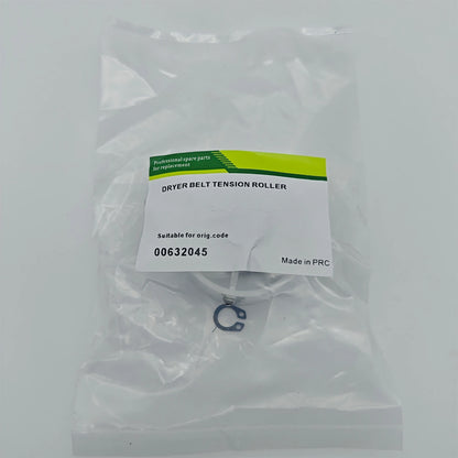 Tumble Dryer Roller Tension Belt Pulley Wheel 00632045 Compatible with Bosch 608ZT Bearing