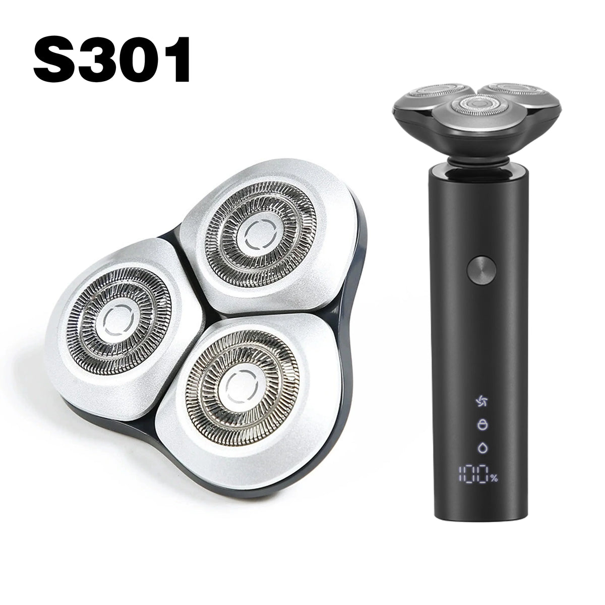 Compatible with Xiaomi Mijia S301 Electric Shavers Replace Blade Beard Trimmer Razor Hair Shaving Replacement Head