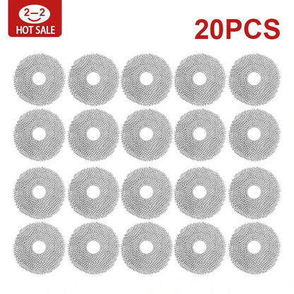 Compatible with Xiaomi Robot Vacuum X20+/X20 Plus Parts Accessories Main Side Brush Filter Mop Cloth Dust Bag Replacement