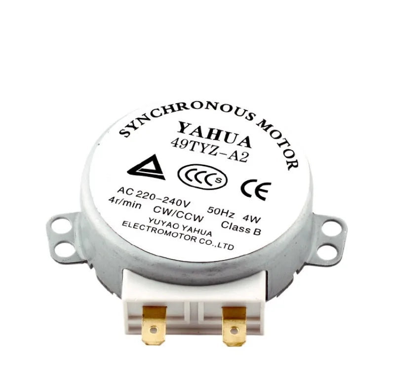 Microwave Synchronous Motor AC 220-240V 4W 49TVZ-A2 Turntable Motor Replacement Part for Oven