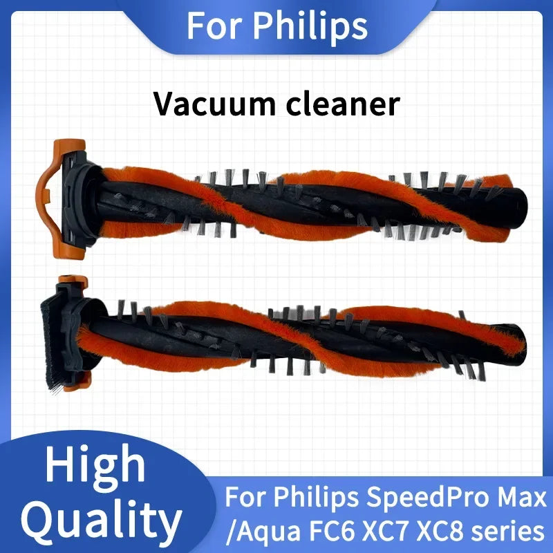 CP0667 Main Brush Roller Brush Replacement Compatible with Philips SpeedPro Max/Aqua FC6 XC7 XC8 Series Robot Vacuum Accessories