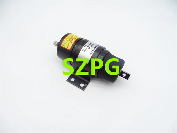 24V Fuel Stop Shutoff Solenoid Valve ME040145 053400-0745 for Kato HD250 HD400 HD800 Excavator Flameout Solenoid Valve