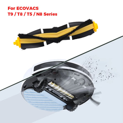 Main Roller Brush For Ecovacs OZMO 920 950 T5 T8 T8 Max T8 AIVI T9 N7 N8 Pro Yeedi 2 Hybrid Deep Clean Spare Accessories