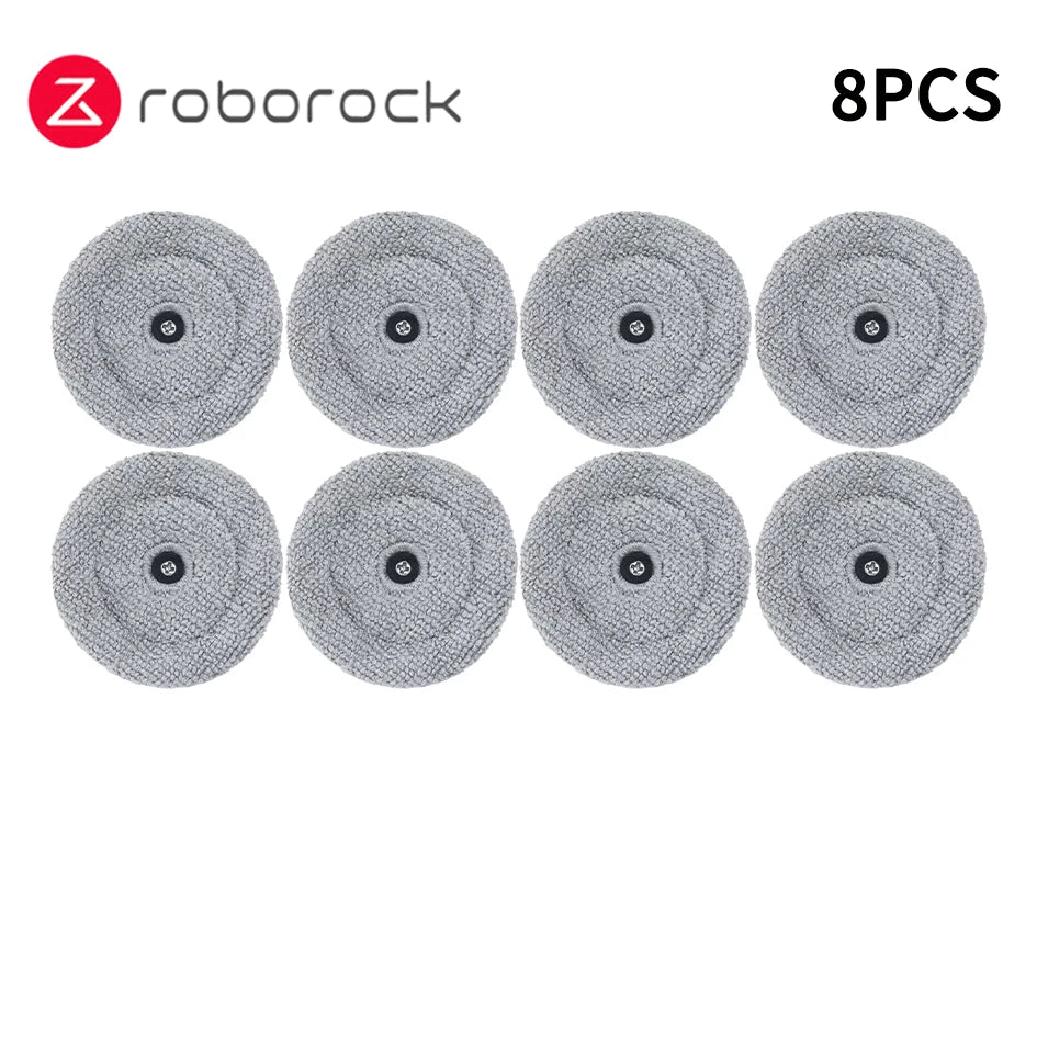 Compatible with Roborock S8 MaxV Ultra Robot Vacuum Spare Parts Main Side Brushes Mop Cloths HEPA Filters Dust Bags Accessories