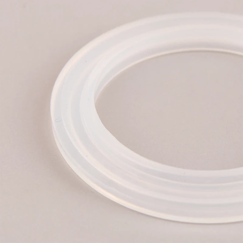 51/58mm White Replacement Coffee Machine Handle Sealing Ring Accessories Silicone Rubber Ring Sealing Gasket Rubber O Ring