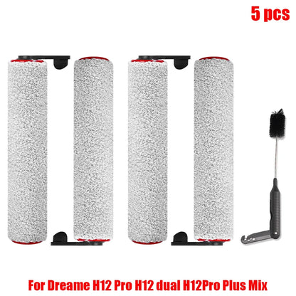 Dreame H12 Pro / H12Plus / H12 Dual Soft Brush Spare Parts Wet Dry Vacuum Cleaner Roller Hepa Filter Accessories