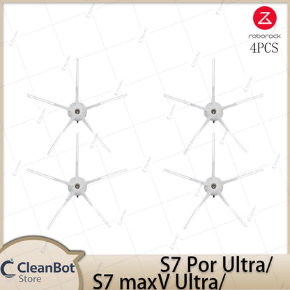 Compatible with Roborock S7 MaxV Ultra/S7 Pro Ultra Robot Vacuum Cleaner Accessories Main Brush Side Brush HEPA Filter Mop Cloths Spare Parts