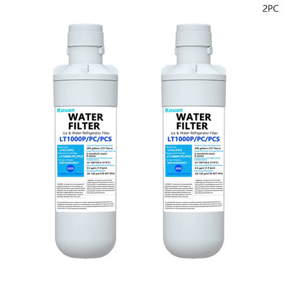 Replacement Refrigerator Water Filter Compatible with LG LT1000P / ADQ747935 / MDJ64844601 / ADQ74793501 / LMXS28626S