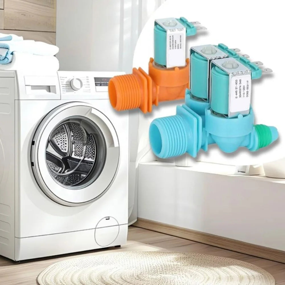 Water Inlet Valve Compatible with Samsung Washing Machines DC6200311F DC6230314V Replacement Solenoid Valve for Optimal Washing Performance