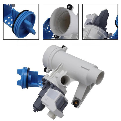 Washing Machine Drain Pump Filter Assembly Replacement Compatible with GE Washer Parts Home Appliance Accessories