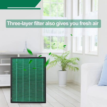 Replacement Filters for Coway Airmega Max2 400/400S Air Purifier, Max 2 Particle Air (HEPA) Filter and Activated Carbon Filter