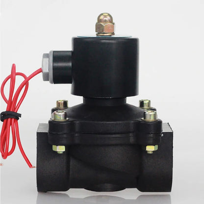 DN8-DN50 Plastic Motorized Solenoid Valve DN8 Normally Closed AC220V DC24V DC12V For Water Oil Air