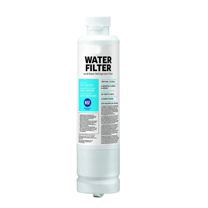 Replacement Refrigerator Water Filter — DA29-00020B / DA97-08006A-B Reference — 4 Pack