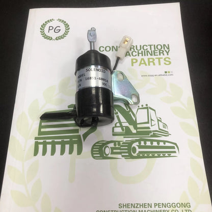 For 16851-60014 12V Stop Solenoid For Kubota RTV900R RTV900S RTV900T RTV900W Fuel Shutdown Shut Off Solenoid