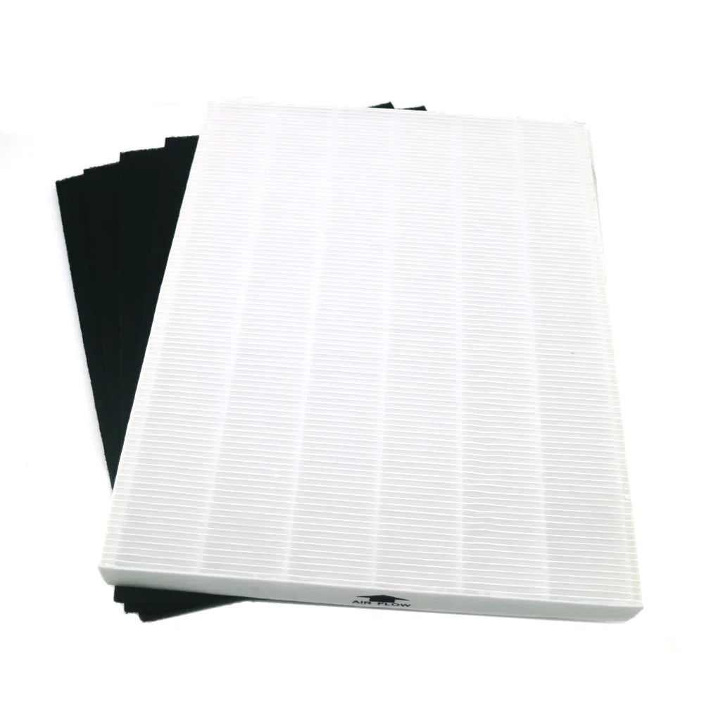 For Winix Models 115115, 5300, and 6300, Air Purifier Components Include Carbon Pre-Filter and Main High-Efficiency Air Filter