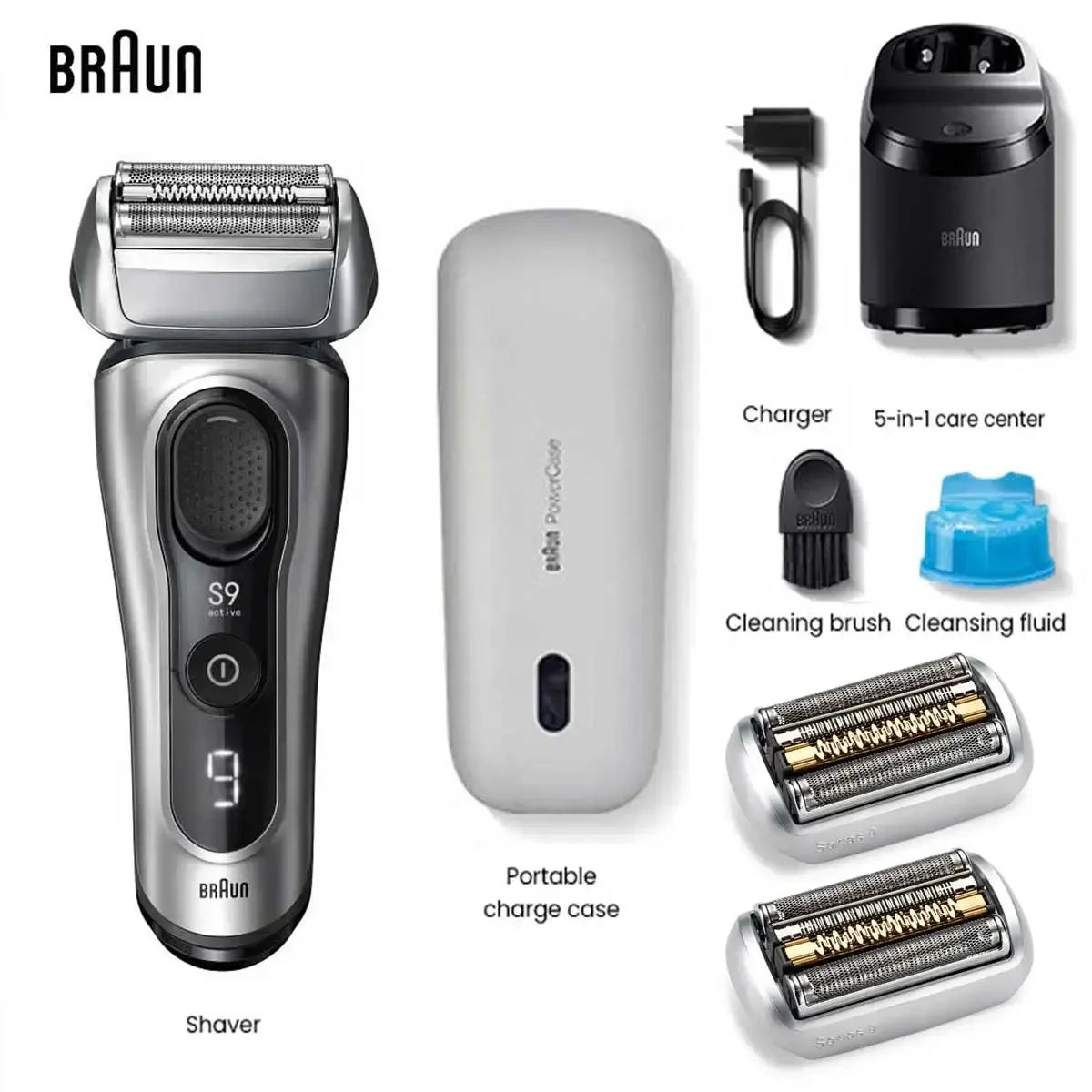Rechargeable Electric Shaver — Model Options