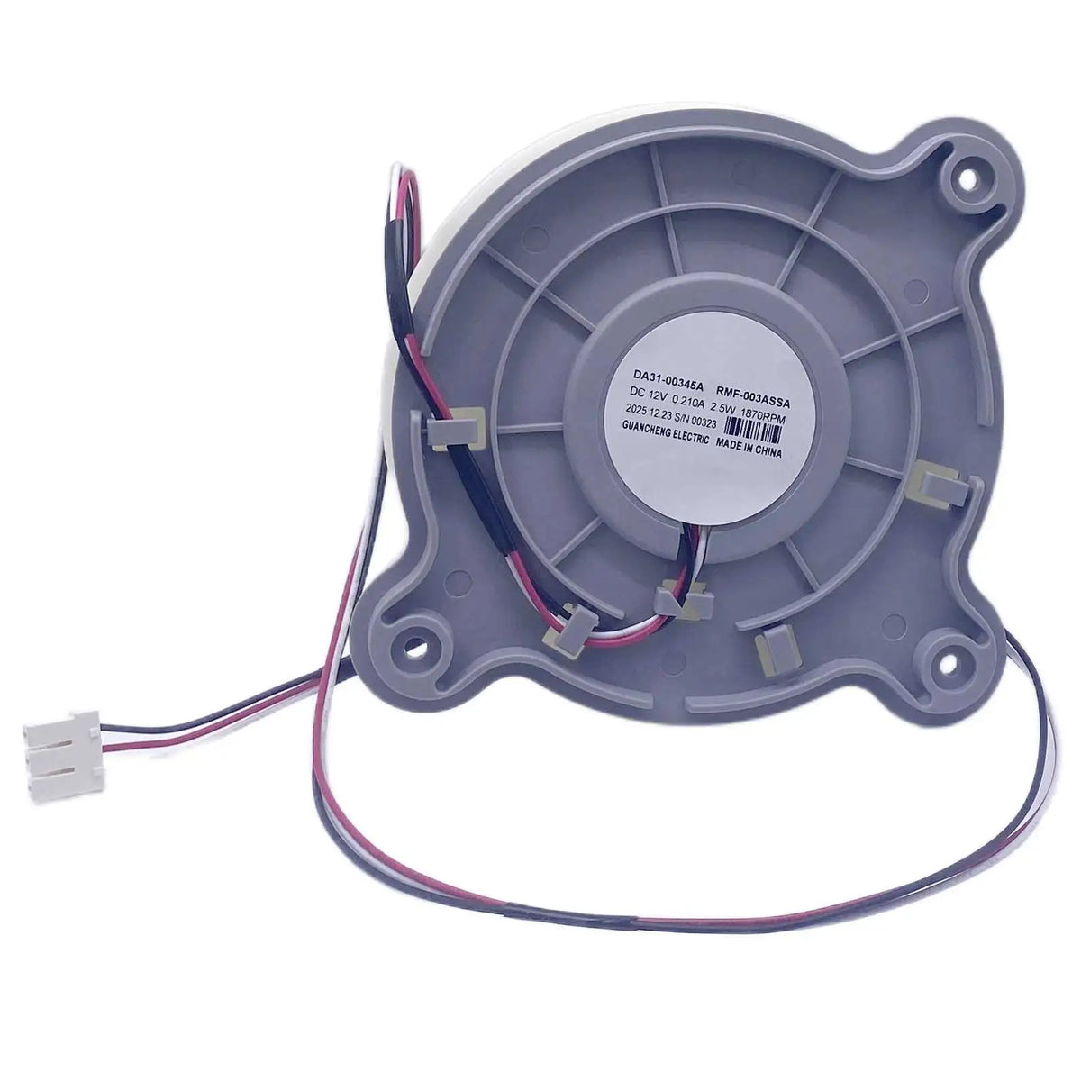 Replacement Refrigerator Fan Motor Compatible with Samsung DA31-00345A / RMF-003ASSA / 3954921 / AP5948644 / DA31-00334