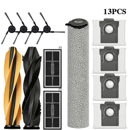 Mova Z60 Ultra Roller Complete Robot Vacuum Spare Parts Main Side Brushes Mop Cloths HEPA Filters Dust Bags Accessories