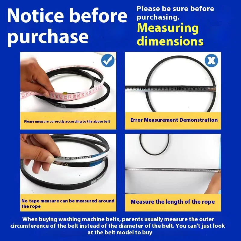 Washing Machine Drive Belt Home Appliance Parts Appliances Automatic washing machine O belt semi-automatic