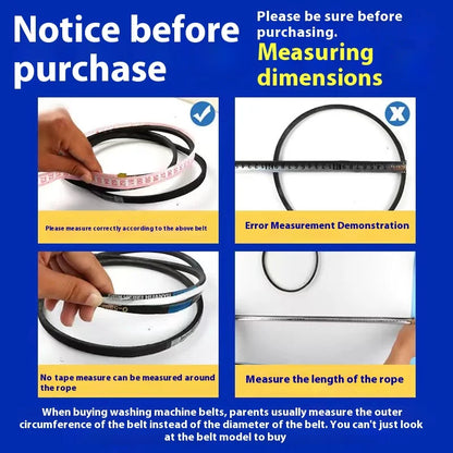 Washing Machine Drive Belt Home Appliance Parts Appliances Automatic washing machine O belt semi-automatic