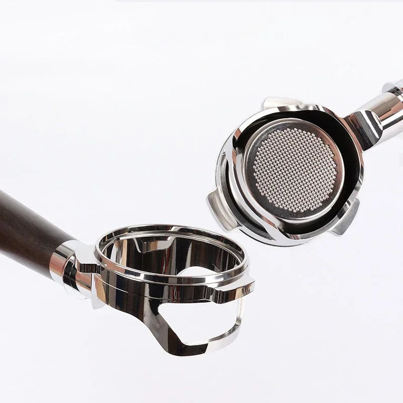 54mm 3ear Bottomless Hollow Portafilter for Breville 878/875/870/880 Stainless Steel Espresso Coffee Filter Modification Handle