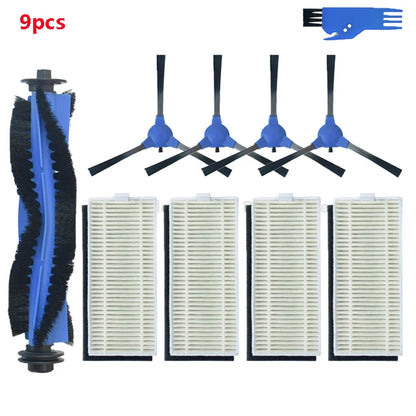 Roller Brush Pre-Filter Side Brush Parts For Eufy Robovac 11S 35C 15C 25C 30C Robot Vacuum Cleaner Accessories Wheel Brush Cover