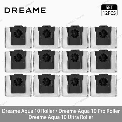 Dreame Aqua 10 Roller / Aqua 10 Pro Roller / Aqua 10 Ultra Roller Accessories Main Side Brush Roller Mop Cloth Filter Dust Bag