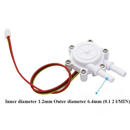 Coffee machine flowmeter, water dispenser flowmeter sensor, tower interface Hall sensor, 2 points
