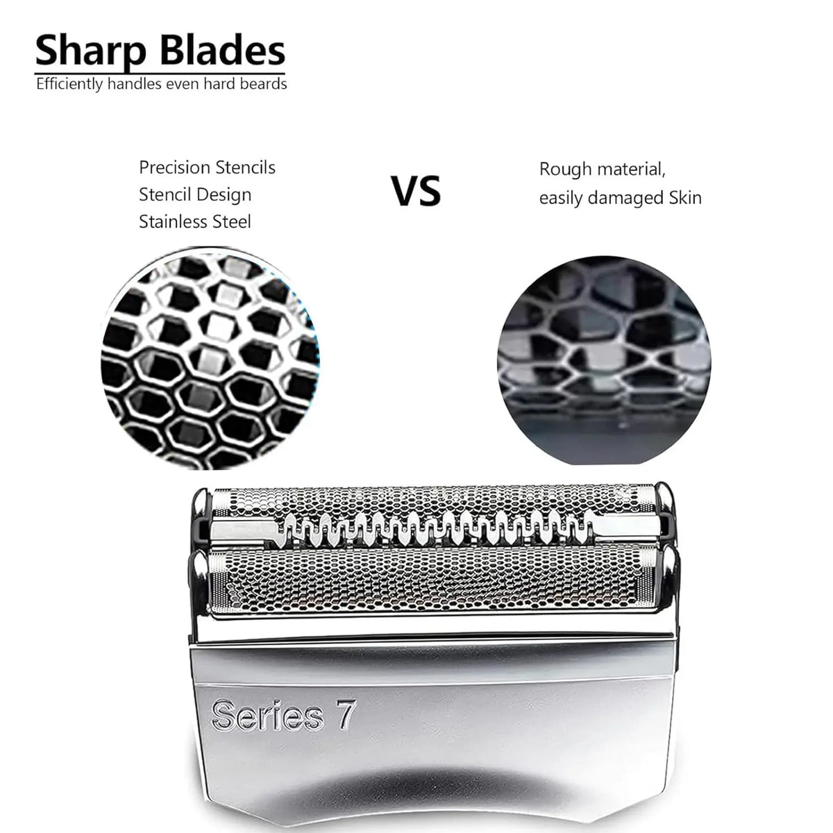 70S Replacement Shaver Head Compatible with Braun Series 7