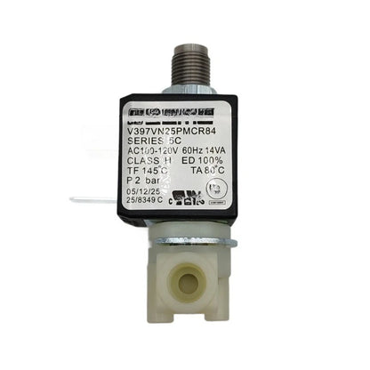 Imported 120/230V Italian Pressure Coffee Machine Accessories Brewing/Steam Solenoid Control Valve High Temperature Steam