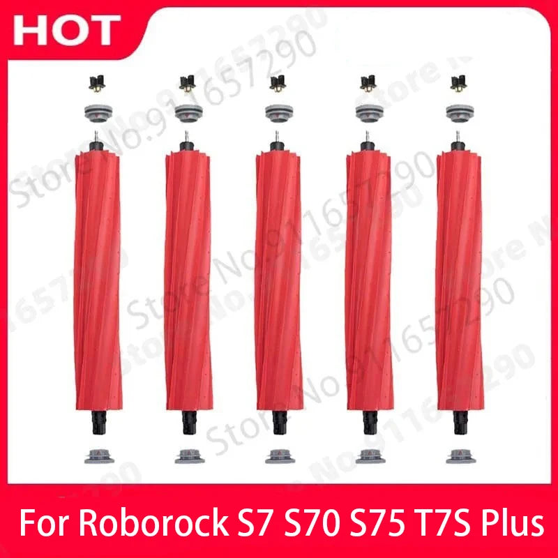 Compatible with Roborock S7 S70 S7Max T7S Plus Main Brush Robot Vacuum Cleaner Parts Detachable Brushes Roller Accessories