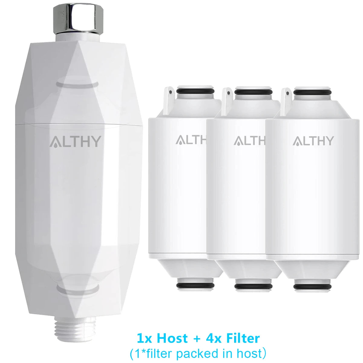 ALTHY Vitamin C Shower Water Filter
