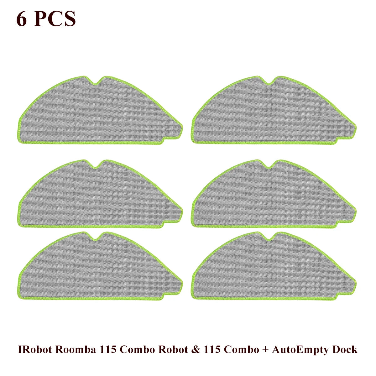 Compatible with IRobot Roomba 115 Combo/115 Combo+ Vacuum Cleaner Part Main Roller Brush Side Brush Filter Mop Pad Dust Bag Accessories